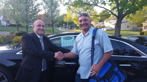 My driver Leo made the trip home pleasurable even though we were in traffic most of the way.